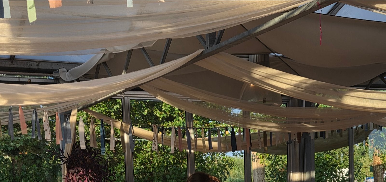 65meter Kaasdoek - Gebroken wit, Ophalen, Gebruikt, Wit, 200 cm of meer