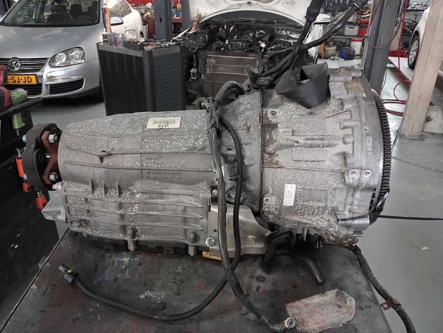 Automaatbak  van een Mercedes-Benz C  (S205) C-350 e 2.0 16V, Gebruikt, -, Ophalen of Verzenden, -