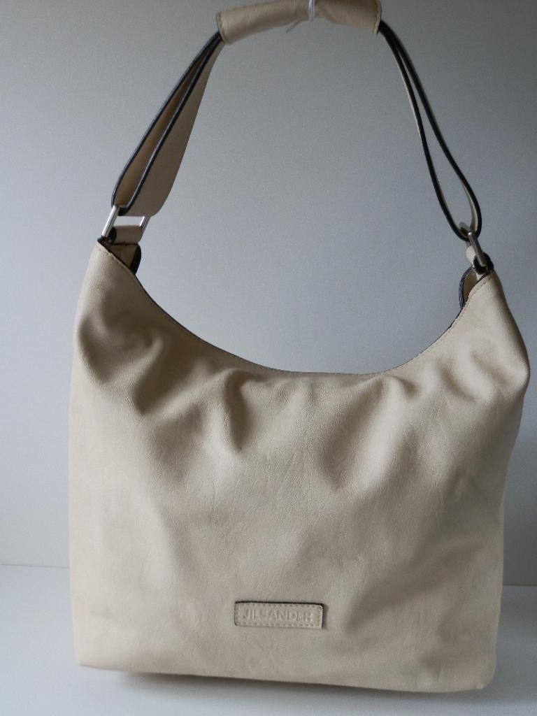 Jil Sander damestas., Ophalen of Verzenden, Zo goed als nieuw, Beige, Overige typen