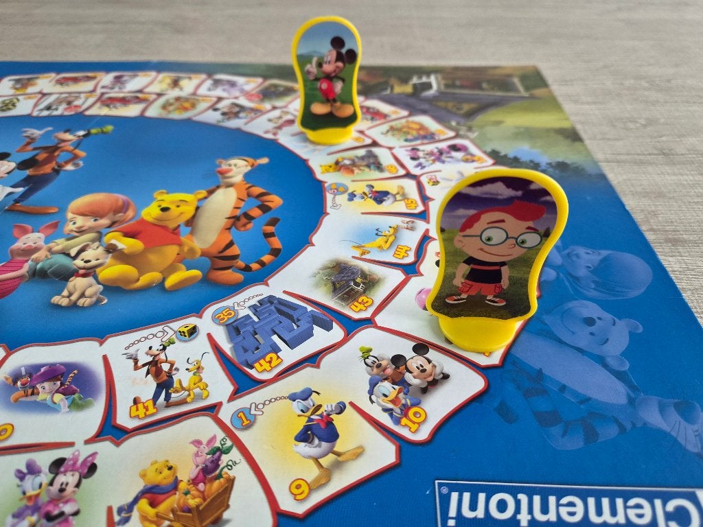 Disney Ganzenbord - Clementoni, Drie of vier spelers, Ophalen of Verzenden, Gebruikt, Clementoni