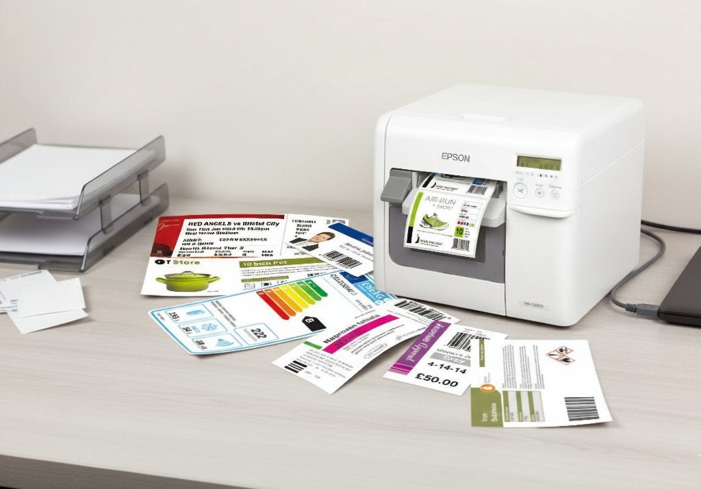 1000 sticker etiketten voor printer + fotopapier, A4, Nieuw, Glanzend, Ophalen of Verzenden