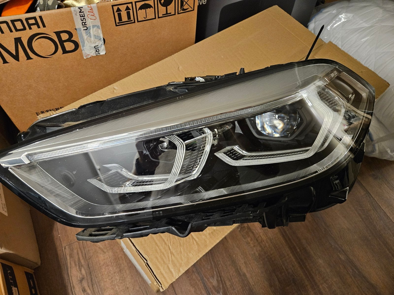 Bmw 1 serie f40  2022 led koplamp links, Ophalen of Verzenden, Gebruikt, BMW