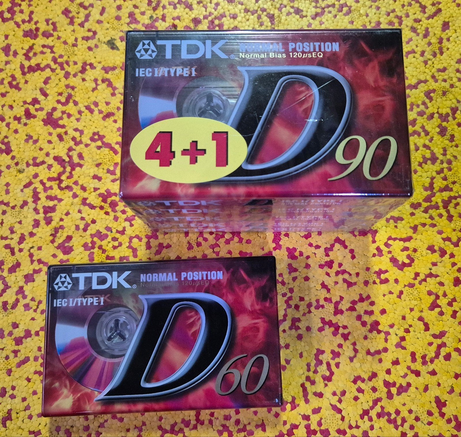 Tdk d90 d60 cassettes, Ophalen of Verzenden, Nieuw in verpakking, Overige genres, 2 t/m 25 bandjes