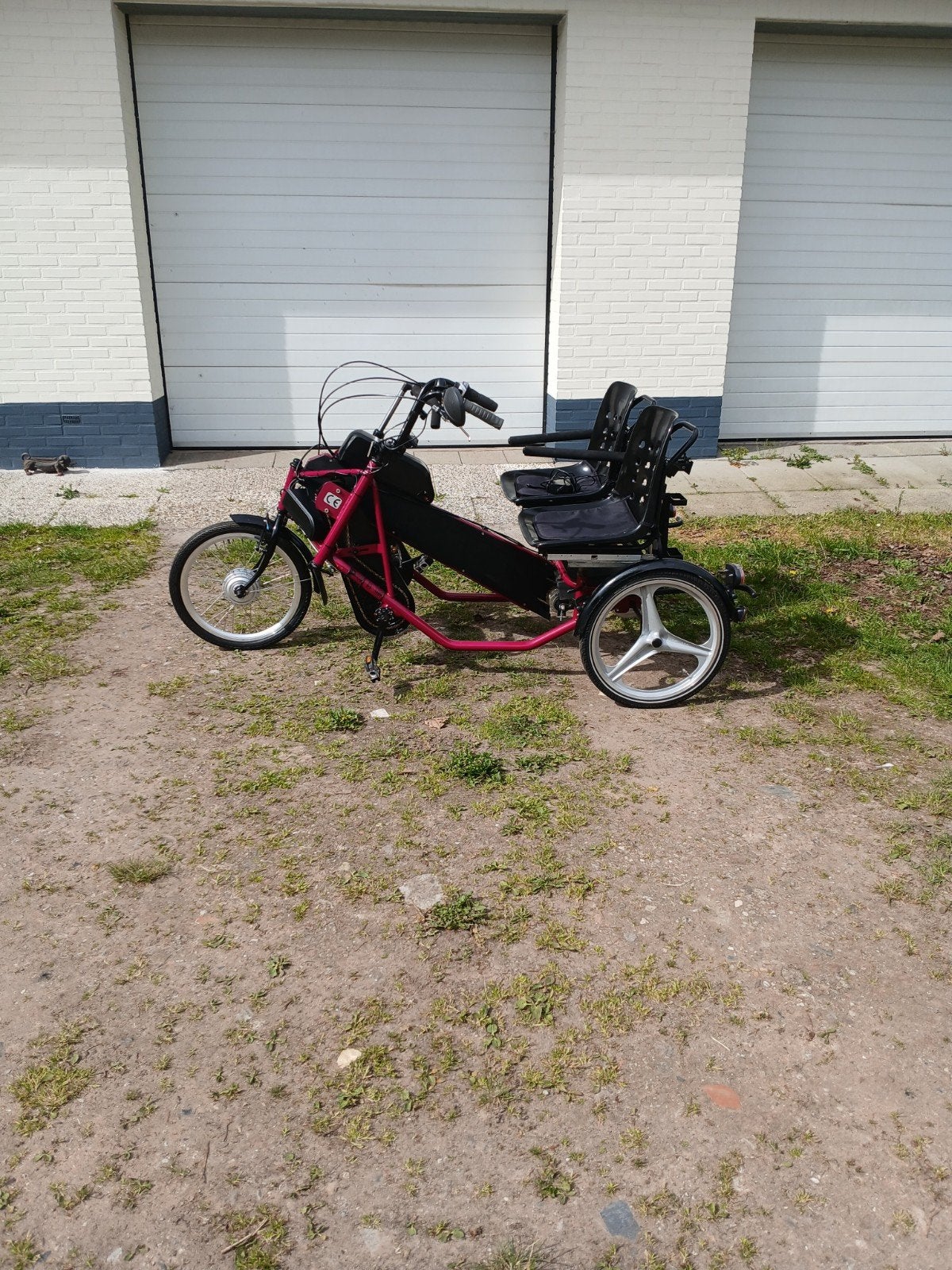 mobility duo fiets, Ophalen, Zo goed als nieuw, Schijfrem, Mobility