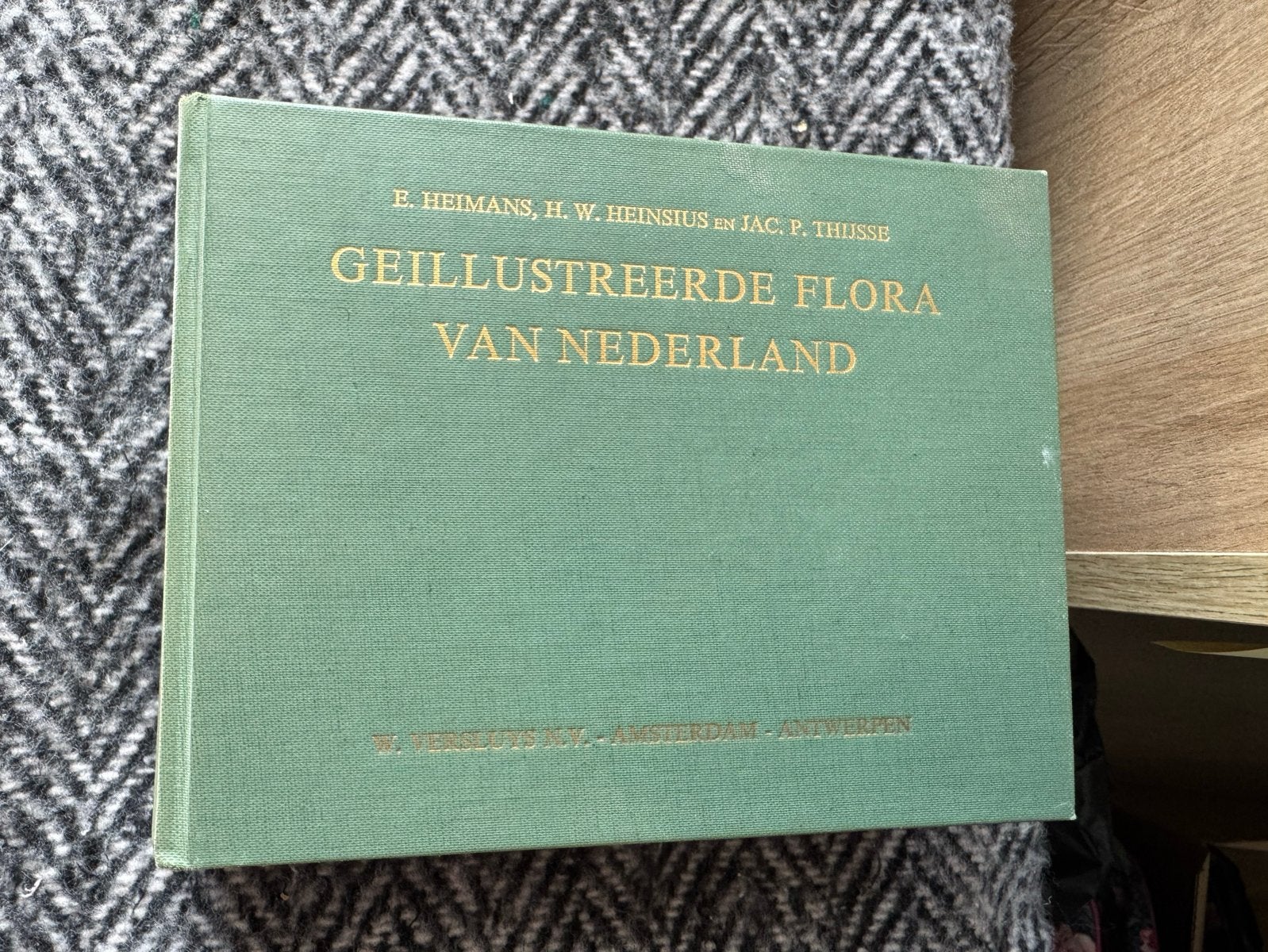 Geïllustreerde Flora van Nederland - Botanisch Boek, Boeken, Natuur, Ophalen, Zo goed als nieuw, Bloemen, Planten en Bomen