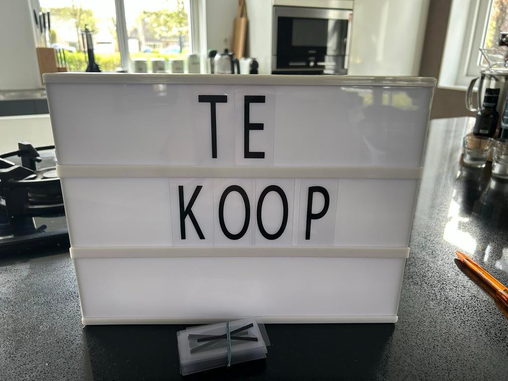 Letterbak verlicht, Huis en Inrichting, Ophalen, Gebruikt