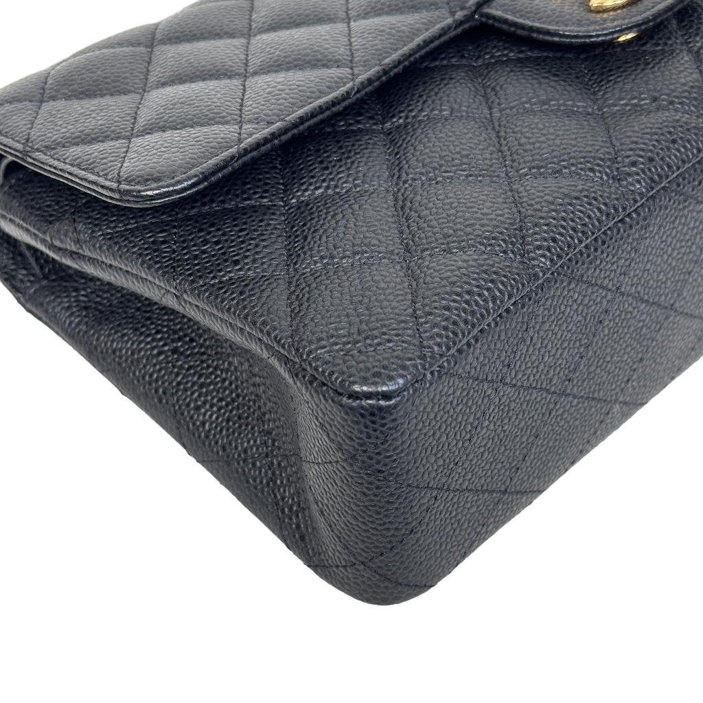 Chanel classic flap medium GHW gold hardware goud handtas image 10