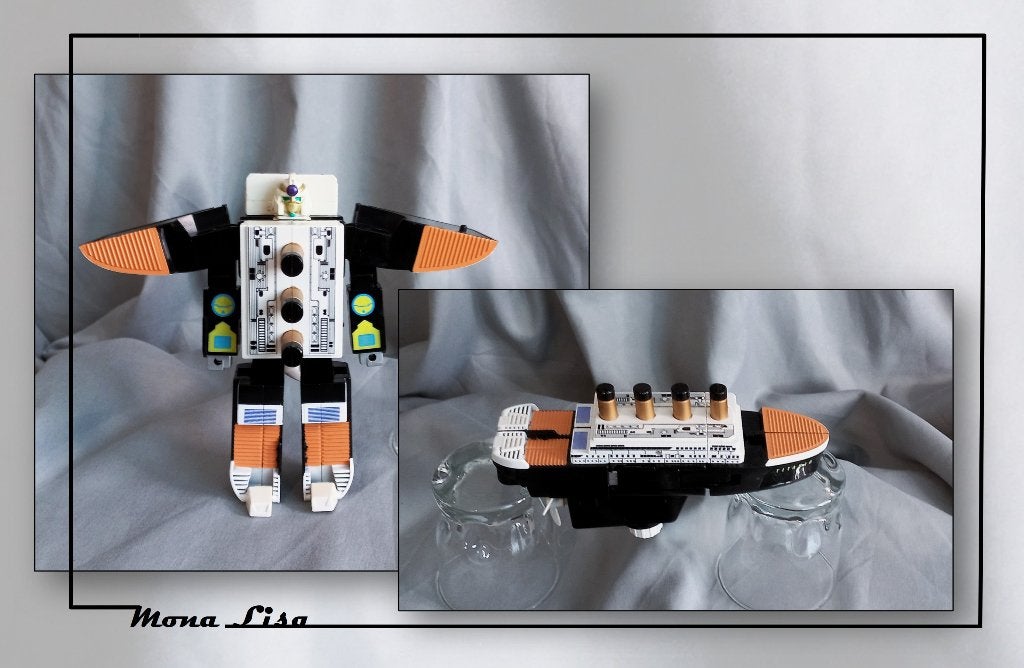 Vintage Transformer Titanic Bot, Verzamelen, Overige generaties, Ophalen of Verzenden, Gebruikt