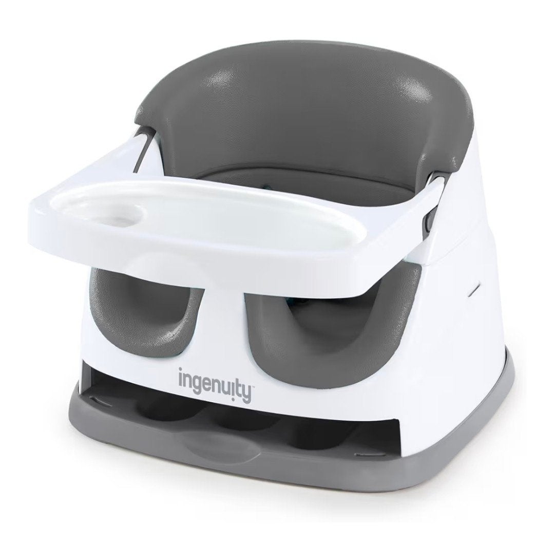 Ingenuity Baby Base 2-in-1 Stoelverhoger met Eetblad, Ophalen, Gebruikt, Overige typen, Gordel(s)