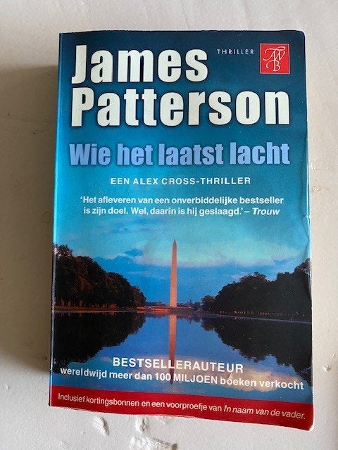 James Patterson - Wie het laatst lacht, Boeken, Gelezen, James Patterson, Ophalen of Verzenden, Amerika