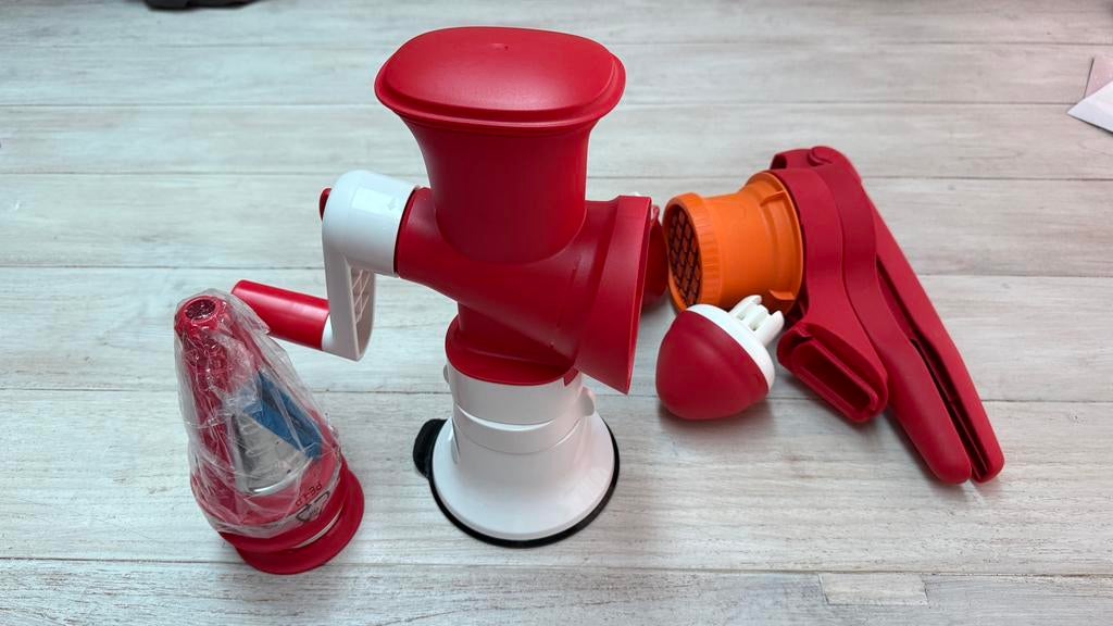 Tupperware Fusion Master, Verzenden, Zo goed als nieuw, Rood, Overige typen