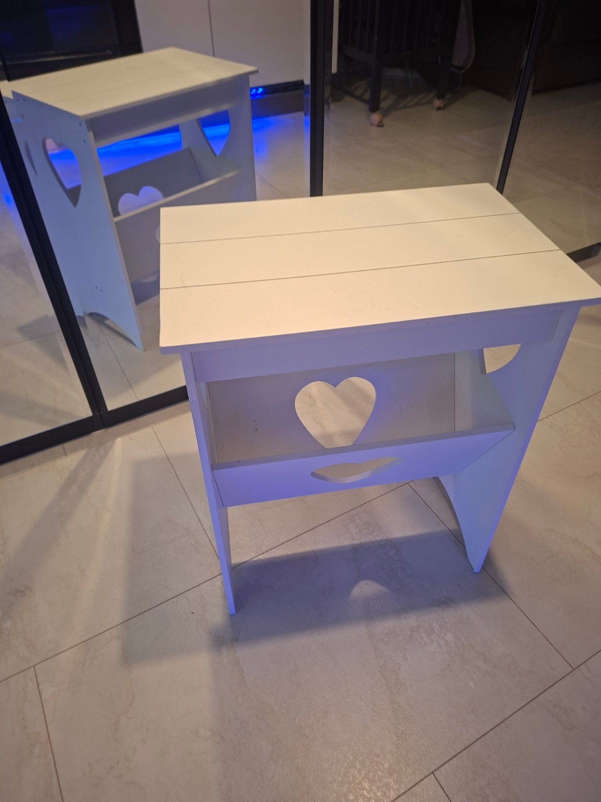 lectuur / tafeltje, Lectuurtafel, Ophalen, Gebruikt, Hout