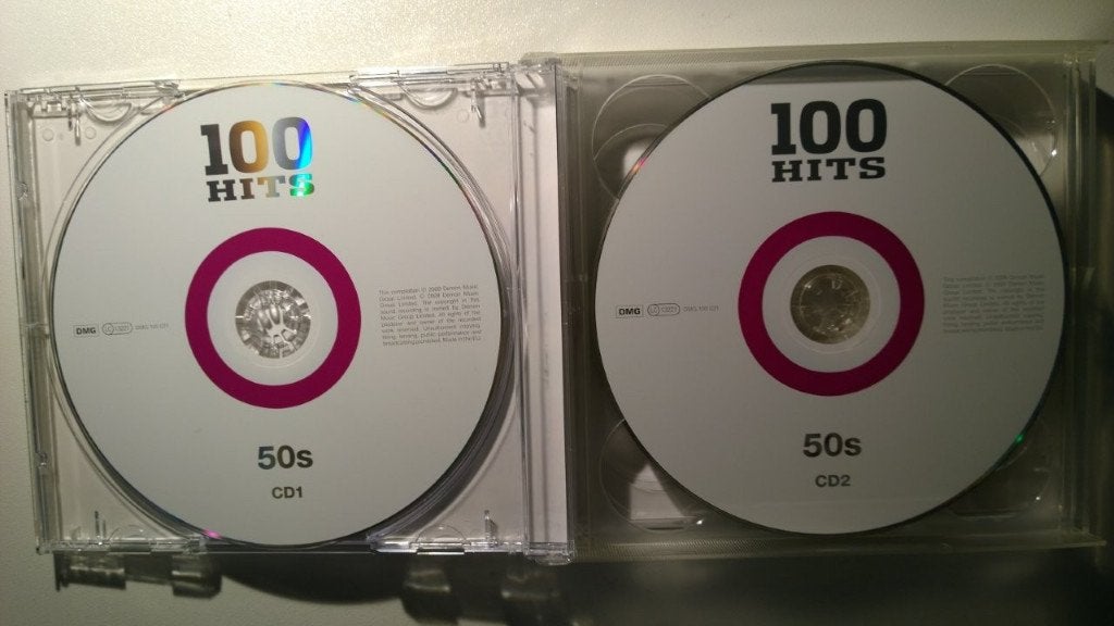 100 Hits 50s (5 CD), Ophalen of Verzenden, Zo goed als nieuw, Pop, Album