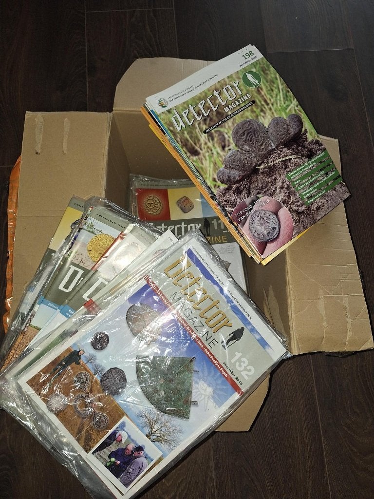 Veel coinhunter en detector tijdschriften magazine`s!, Ophalen of Verzenden, Nieuw