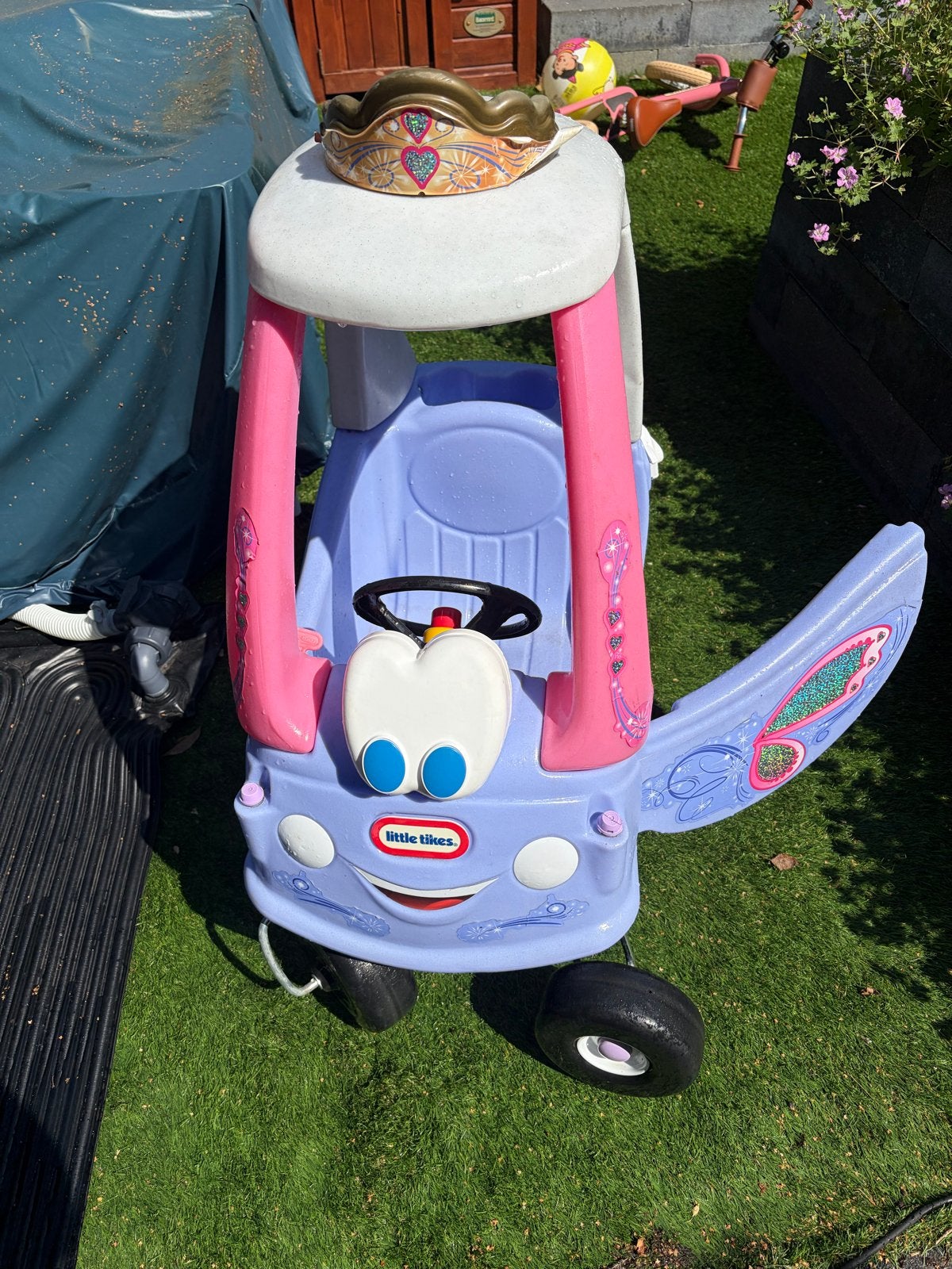Little Tikes Loopauto Bodemplaat, Kinderen en Baby's, Speelgoed | Buiten | Voertuigen en Loopfietsen, Ophalen, Gebruikt, Loopvoertuig