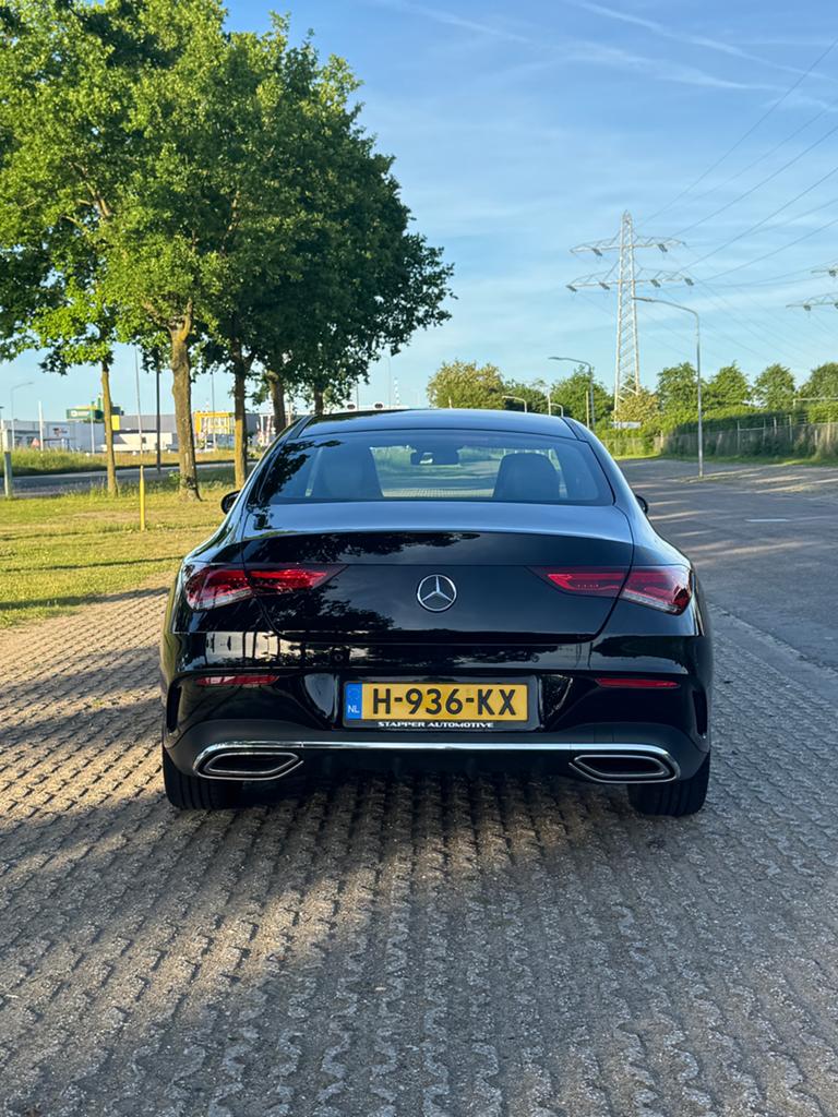 Mercedes-Benz CLA 180 AMG-Line 2020, CLA, 136 pk, Zwart, 4 cilinders