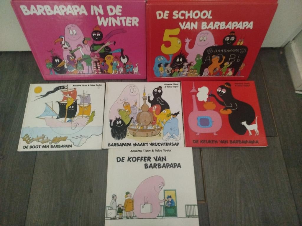 BARBAPAPA & BARBAMAMA BOEKEN COLLECTIE HARDCOVER, Fictie algemeen, Annette Tison & Talus Taylor, Ophalen of Verzenden, Zo goed als nieuw