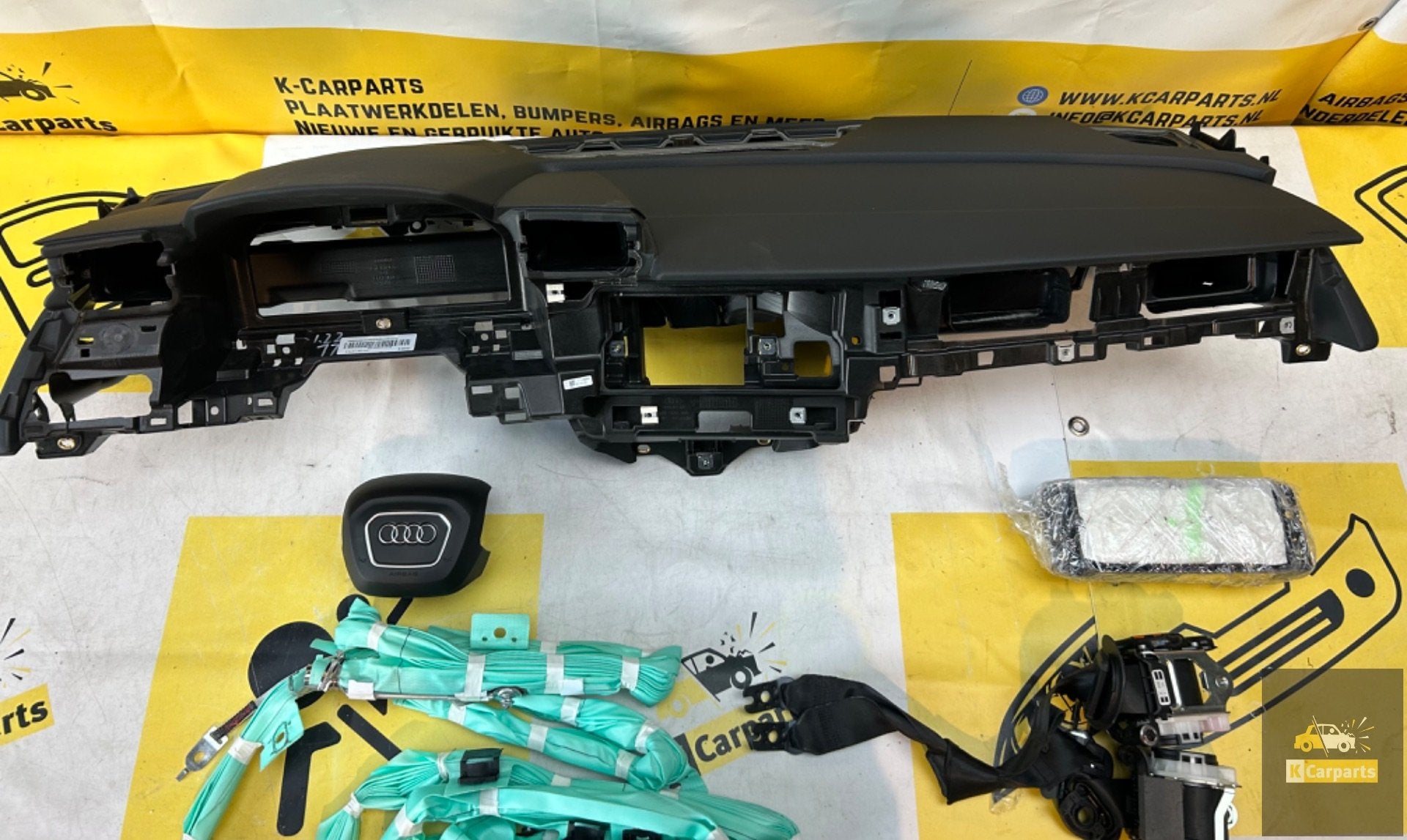 Airbag set Audi A3 8Y Compleet Dashboard set origineel