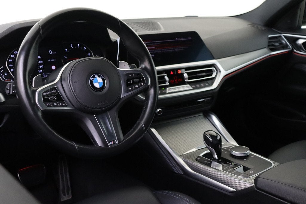 BMW 4 Serie Coupé 420i M Sport Automaat / Achteruitrijcamer, 1998 cc, Achterwielaandrijving, Gebruikt, Met garantie (alle)
