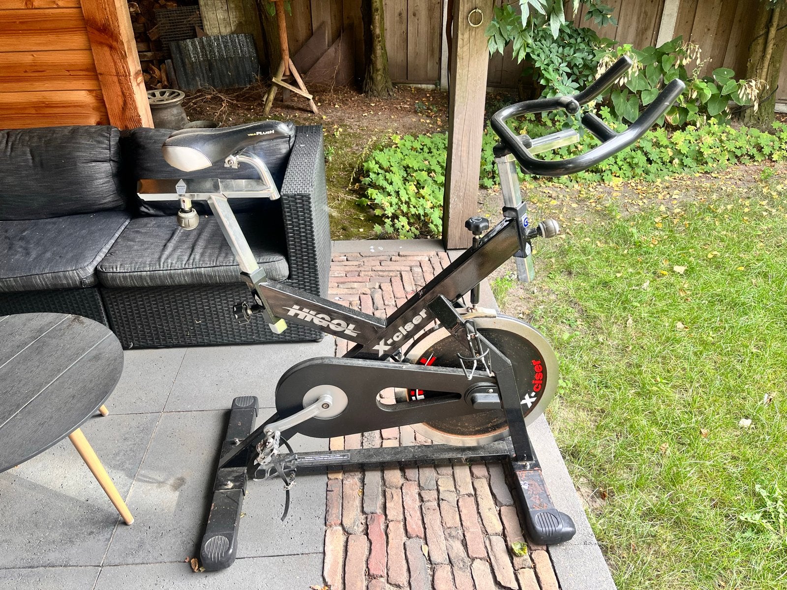 TEAB X-Cleser Spinningbike - Robuuste Hometrainer, Ophalen, Gebruikt, Spinningfiets, Metaal