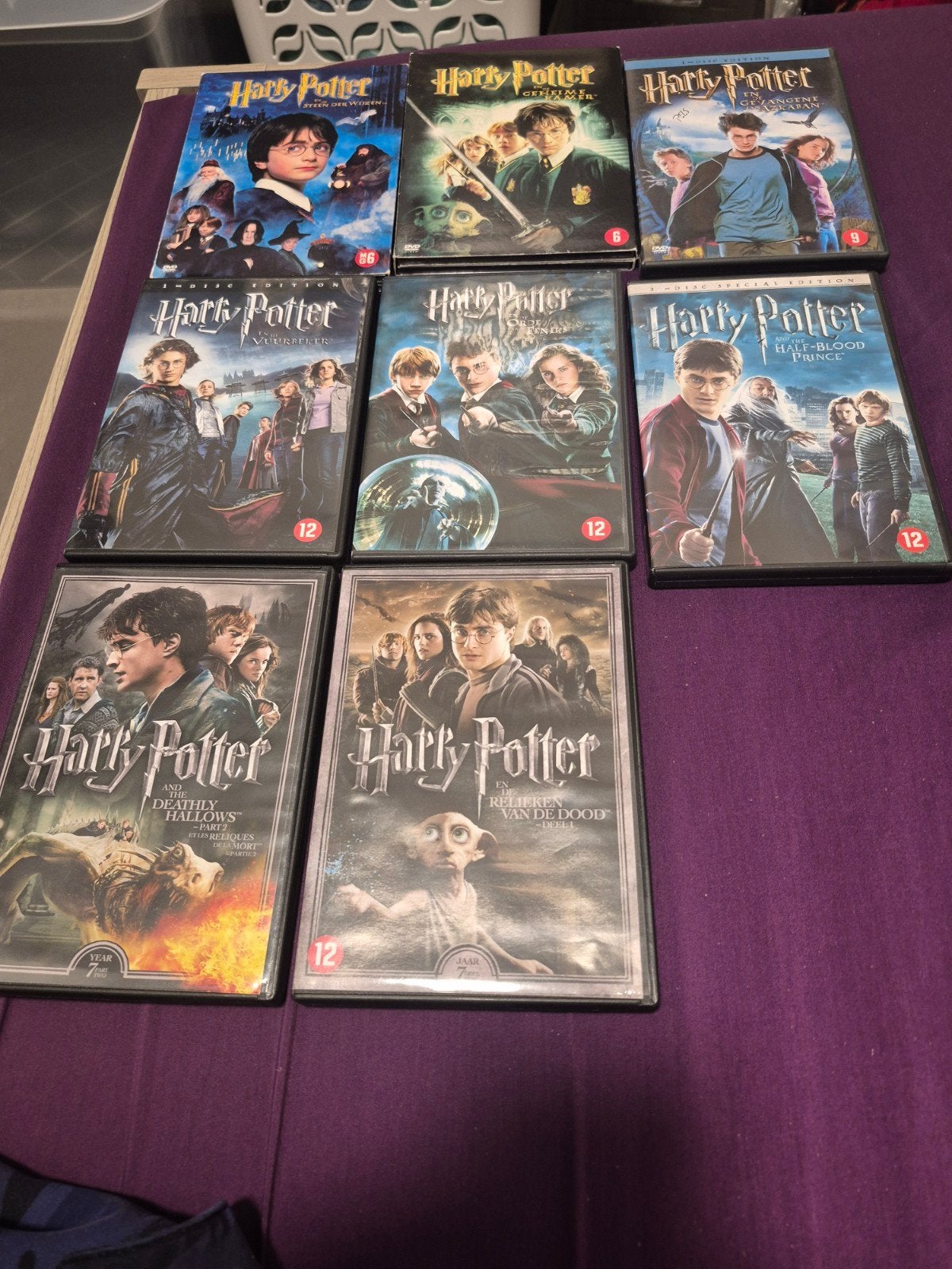 Harry Potter DVD Collectie - Complete Saga, Gebruikt, Nederlands, Ophalen of Verzenden, Vanaf 12 jaar