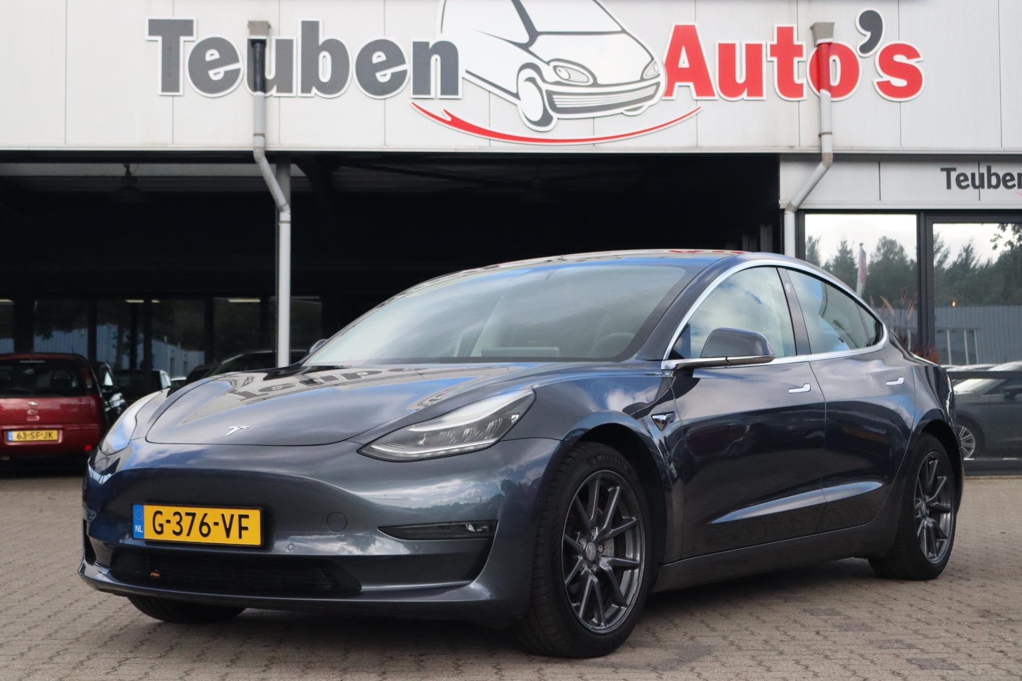 Tesla Model 3 Long Range AWD 75 kWh | SOH 85,1% | Full Self-, Auto's, Automaat, Stof, Navigatiesysteem, Origineel Nederlands