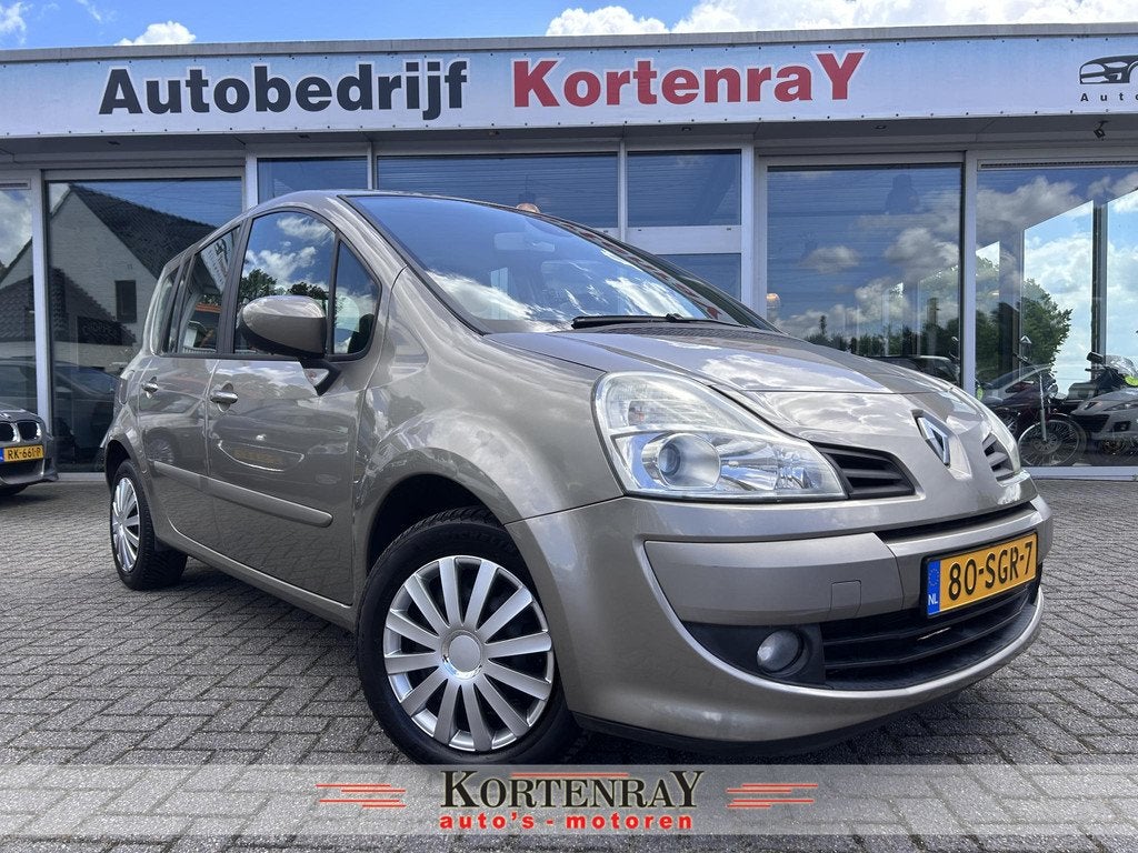Renault Grand Modus 1.6-16V Dynamique 1e eigenaar/65000 km/a, Auto's, Renault, Stof, Gebruikt, 4 cilinders, Bruin