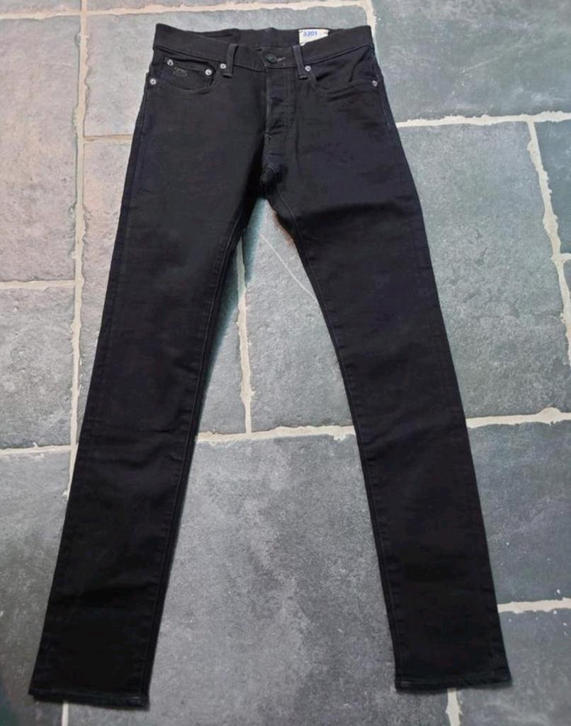G-Star RAW 3301, Super Slim, zwart, W29 L32, NIEUW! Rob2932, G-Star Raw, Zwart, Nieuw, W32 (confectie 46) of kleiner