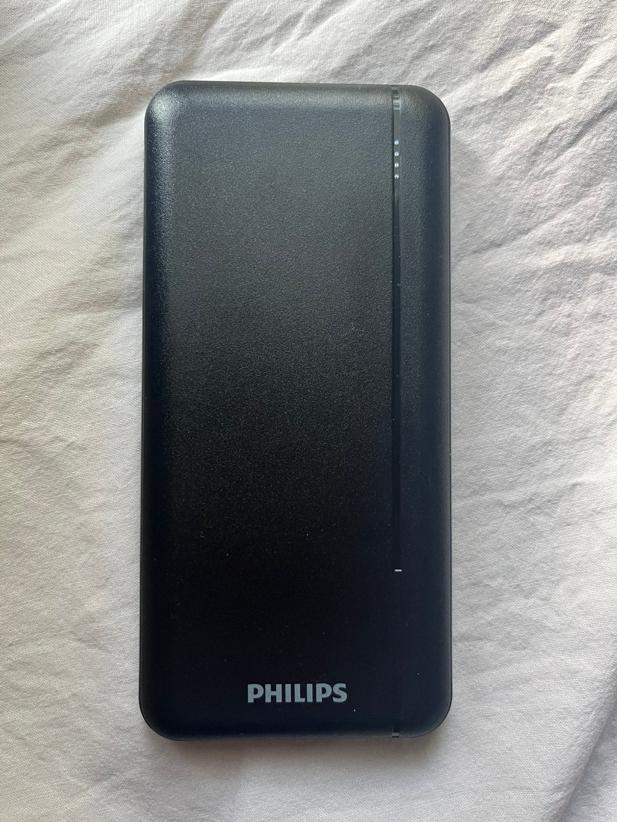 Philips Powerbank 20 Watt 10.000 mAh met 3 Poorten in Zwart, Ophalen, Zo goed als nieuw