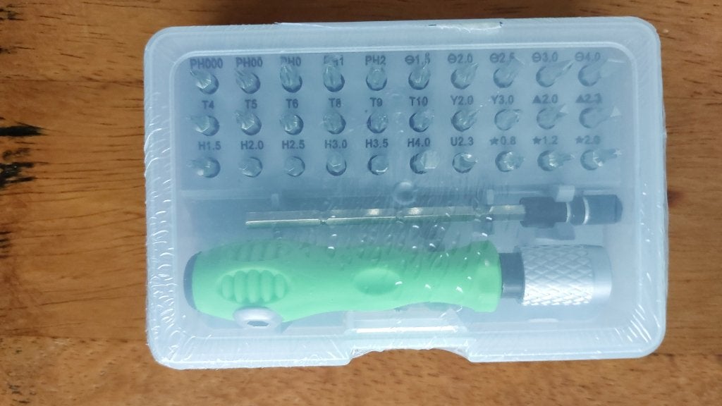 Schroevendraaierset 32x1 - NIEUW, Ophalen of Verzenden, Nieuw, Schroevendraaier