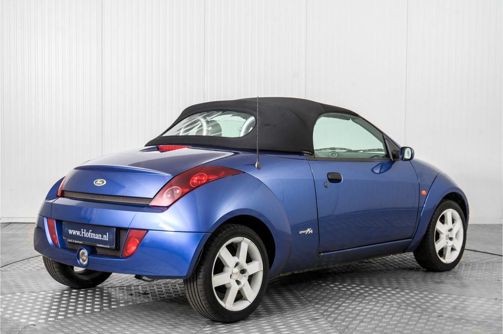 Ford Ka StreetKa 1.6 . (bj 2003), 15 km/l, Blauw, Bedrijf, Handgeschakeld