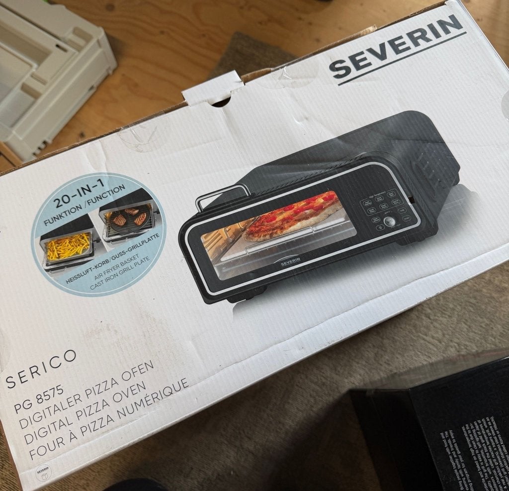 Severin pizza oven nieuw in de doos, Ophalen of Verzenden, Nieuw, Vrijstaand, Minder dan 45 cm