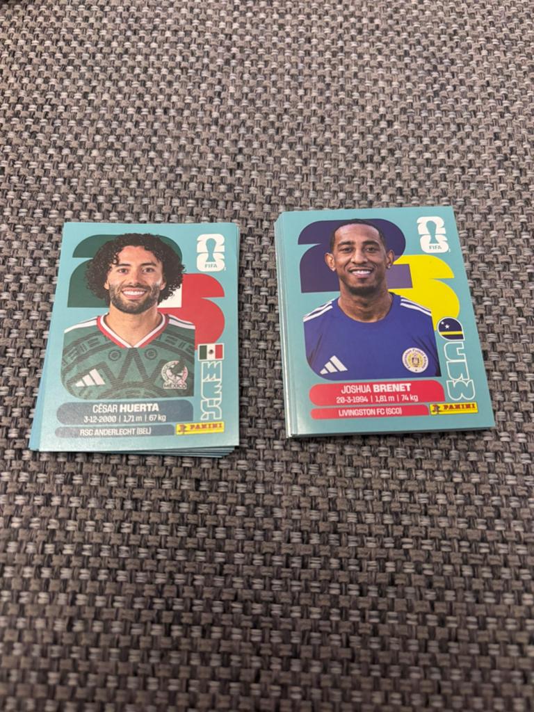 Panini wk 2026 stickers, Ophalen of Verzenden, Zo goed als nieuw, Meerdere stickers
