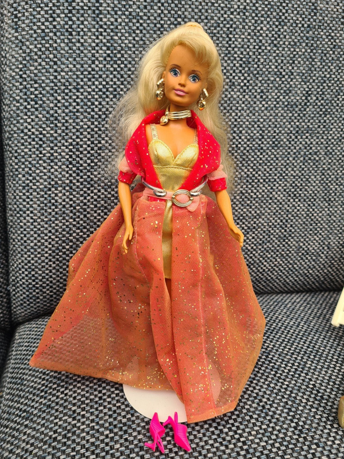 vintage CINDY pop HASBRO uit 1994 originele kleding, Ophalen of Verzenden, Gebruikt, Fashion Doll