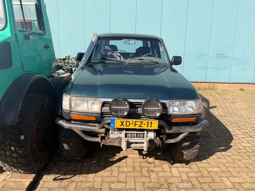 Toyota Landcruiser 4.2 TD C/W VX AUT 4WD 1993 Groen, Auto's, Automaat, 2292 kg, Diesel, Vierwielaandrijving