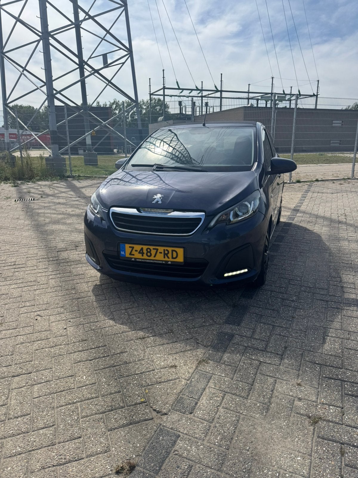Peugeot 108 1.0 12V E-vti 51KW 5DR 2014 Blauw 5-DRS Cabrio, Voorwielaandrijving, Bedrijf, 26 km/l, 3 cilinders