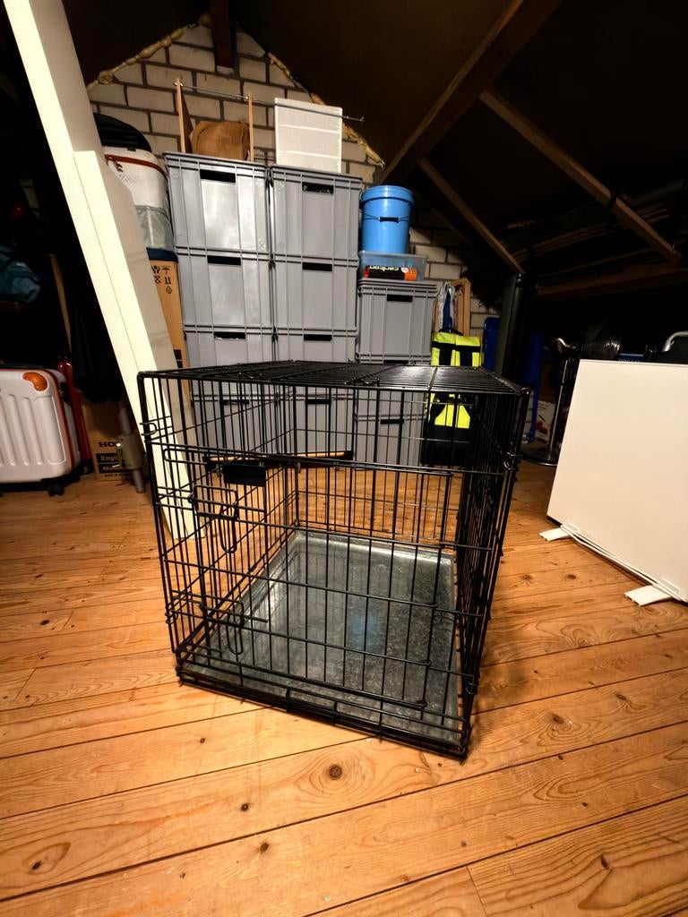 Honden bench 60 x 60 x 55, Ophalen, Gebruikt