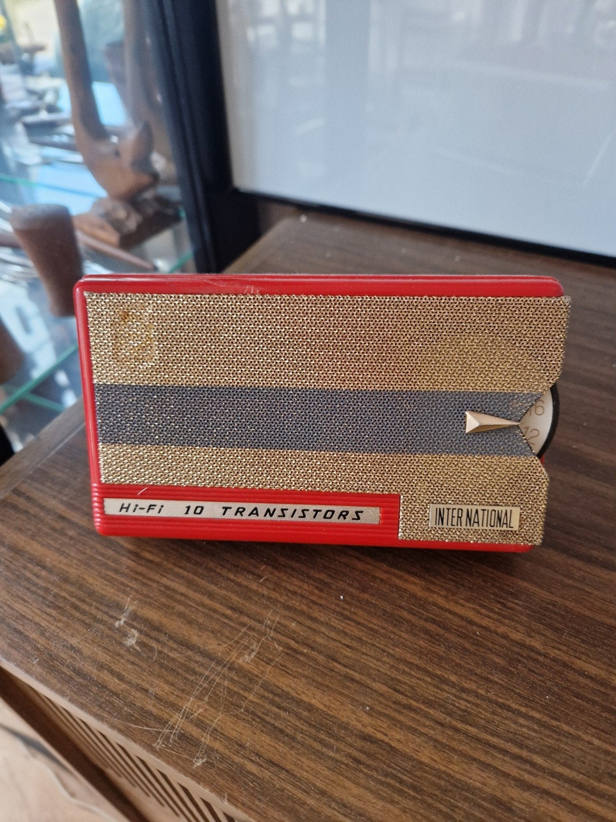 Vintage Transistorradio's: Philips, Braun en International, Gebruikt, Onbekend, Ophalen of Verzenden, Philips, Braun, International