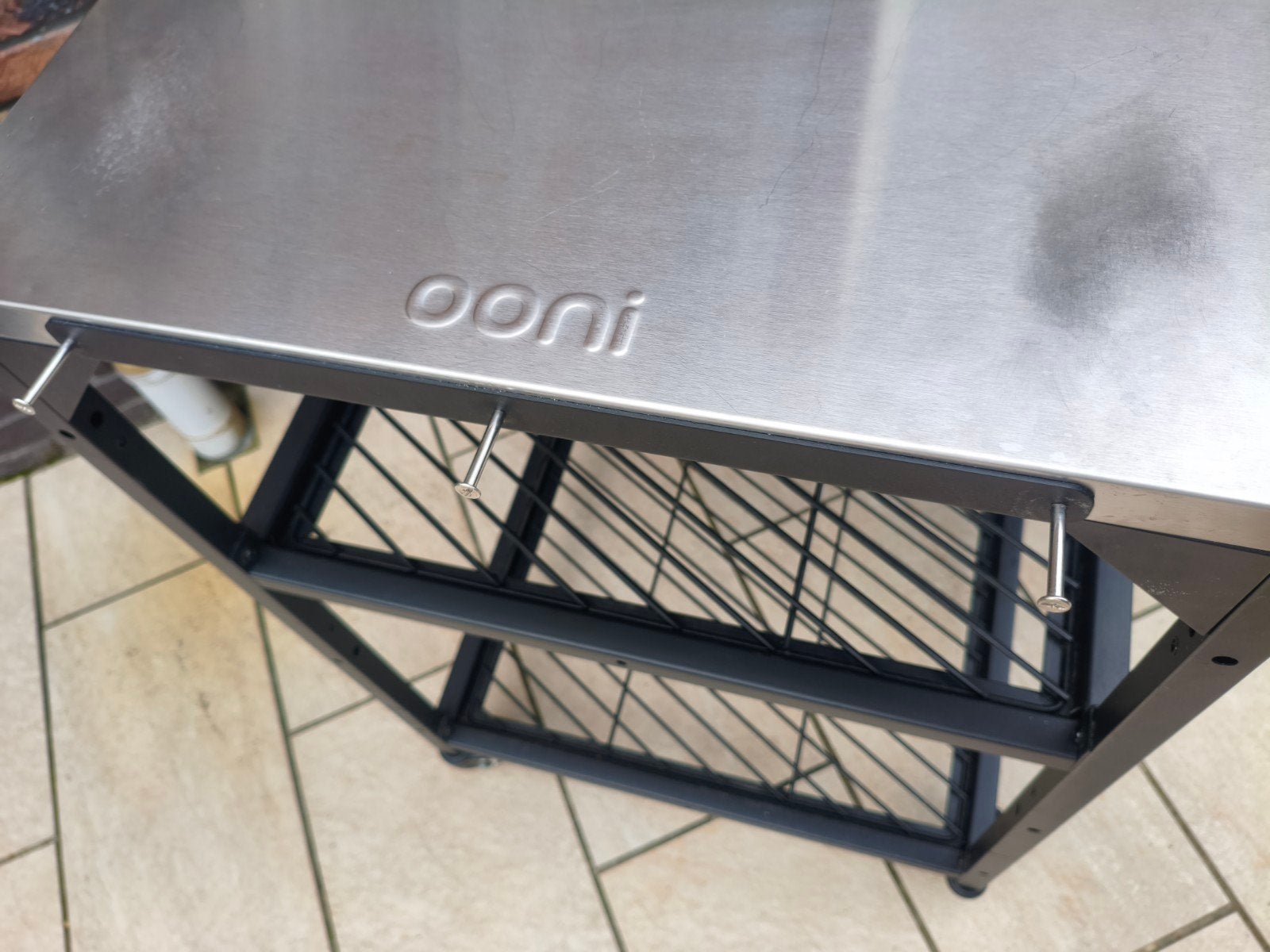 Ooni Modulaire Tafel - Medium (Roestvrij Staal), Ophalen, Gebruikt, Gas, Vrijstaand