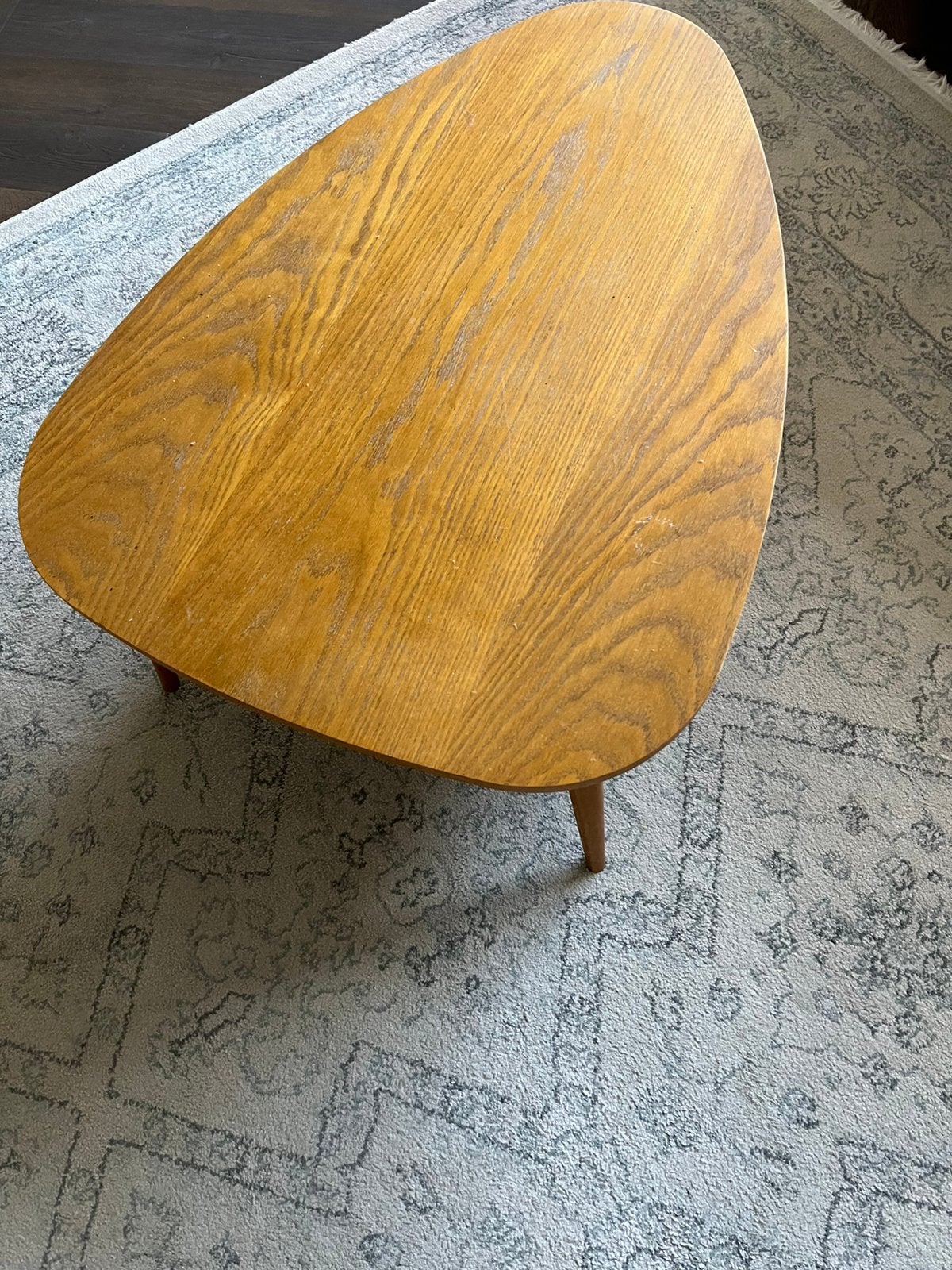 Salontafel met dubbel blad, Huis en Inrichting, Tafels | Salontafels, Ophalen, 100 tot 150 cm, 50 tot 100 cm, Zo goed als nieuw