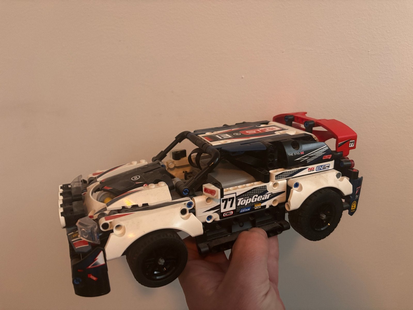 Lego Technic Top Gear Rally Auto - Zo goed als nieuw, Ophalen of Verzenden, Zo goed als nieuw