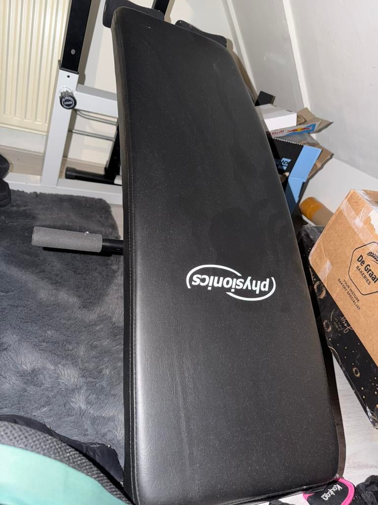 Home fitness, Sport en Fitness, Fitnessmaterialen, Ophalen, Zo goed als nieuw, Fitnessbank