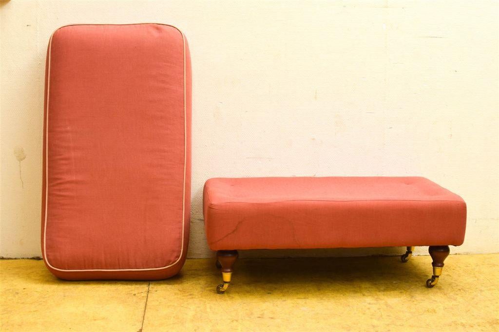 Hocker op wieltjes 50260, Huis en Inrichting, Gebruikt, 125 cm of meer, Vierkant, Ophalen of Verzenden