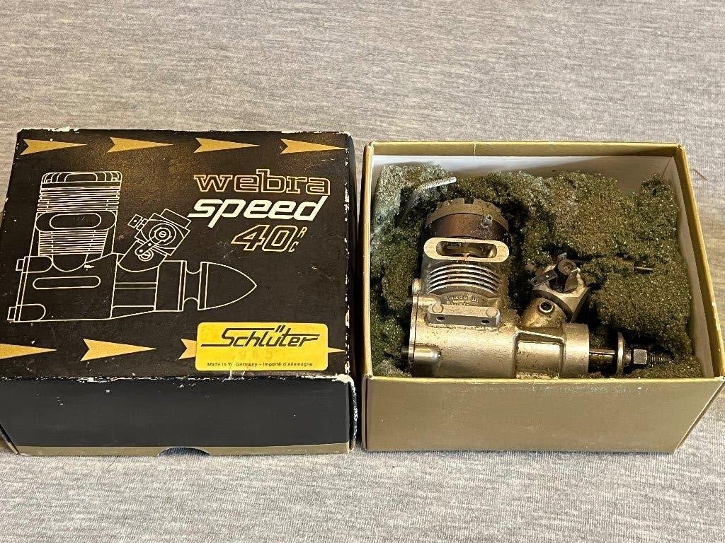 Webra Speed 40RC, Ophalen of Verzenden, Gebruikt