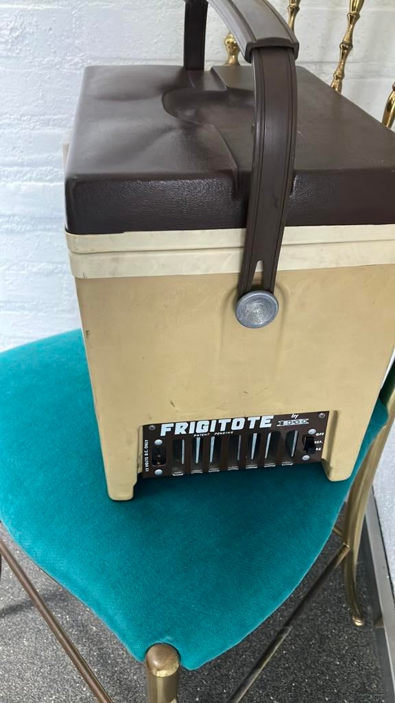 Frigitote retro koelbox, Ophalen of Verzenden, Zo goed als nieuw, Koelelement