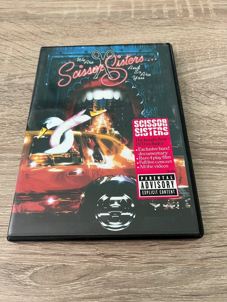Dvd Scissor Sisters - We Are Scissor Sisters And So Are You, Cd's en Dvd's, Alle leeftijden, Ophalen of Verzenden, Gebruikt