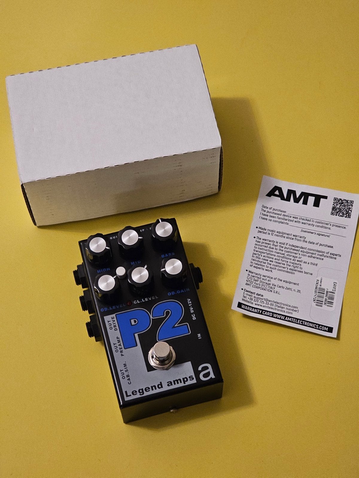 Foto 2 van AMT Legend Amps P2 Preamp