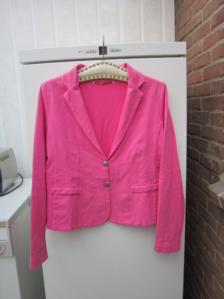 Jasje, Roze, Maat XL (valt klein uit, 44?), Merk DISENJO., DISENJO,, Maat 42/44 (L), Ophalen of Verzenden, Zo goed als nieuw