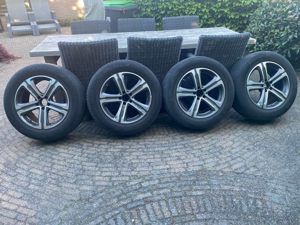 Mercedes velgen 18” inch, Auto-onderdelen, Banden en Velgen, Ophalen, 18 inch, Gebruikt, Velg(en)