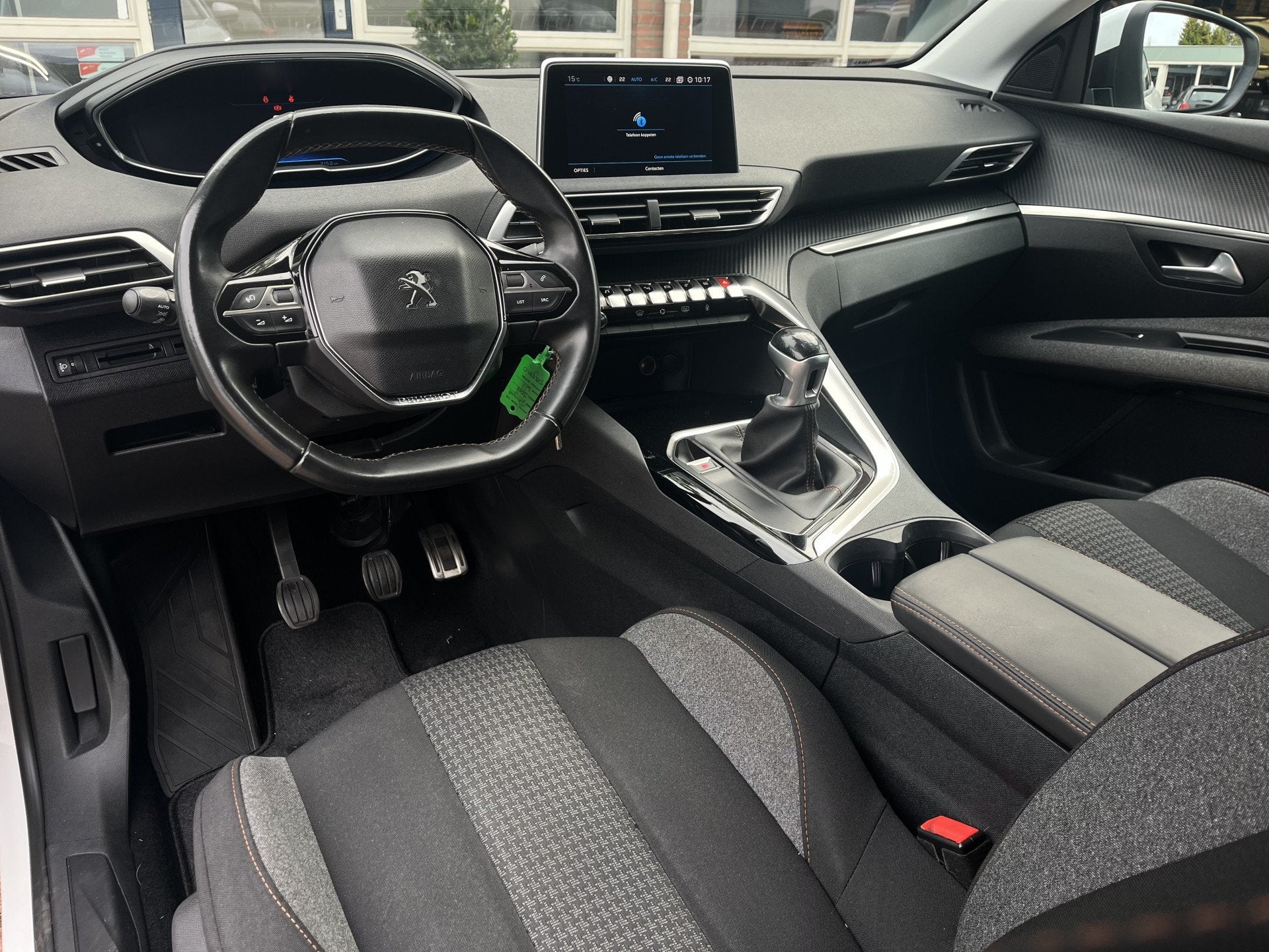 Peugeot 3008 1.2 PureTech Blue Lease Executive | 20'' Velgen, Auto's, Stof, Gebruikt, 1199 cc, Wit